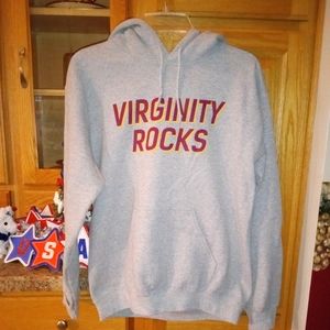 Danny Duncan Virginity Rocks Grey Sweatshirt Hoodie - Men or Women's - Size Sm